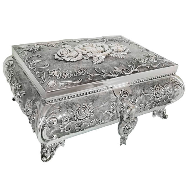 

Декоративная шкатулка-сундучок Silver Roza Sabefet T-SS32296