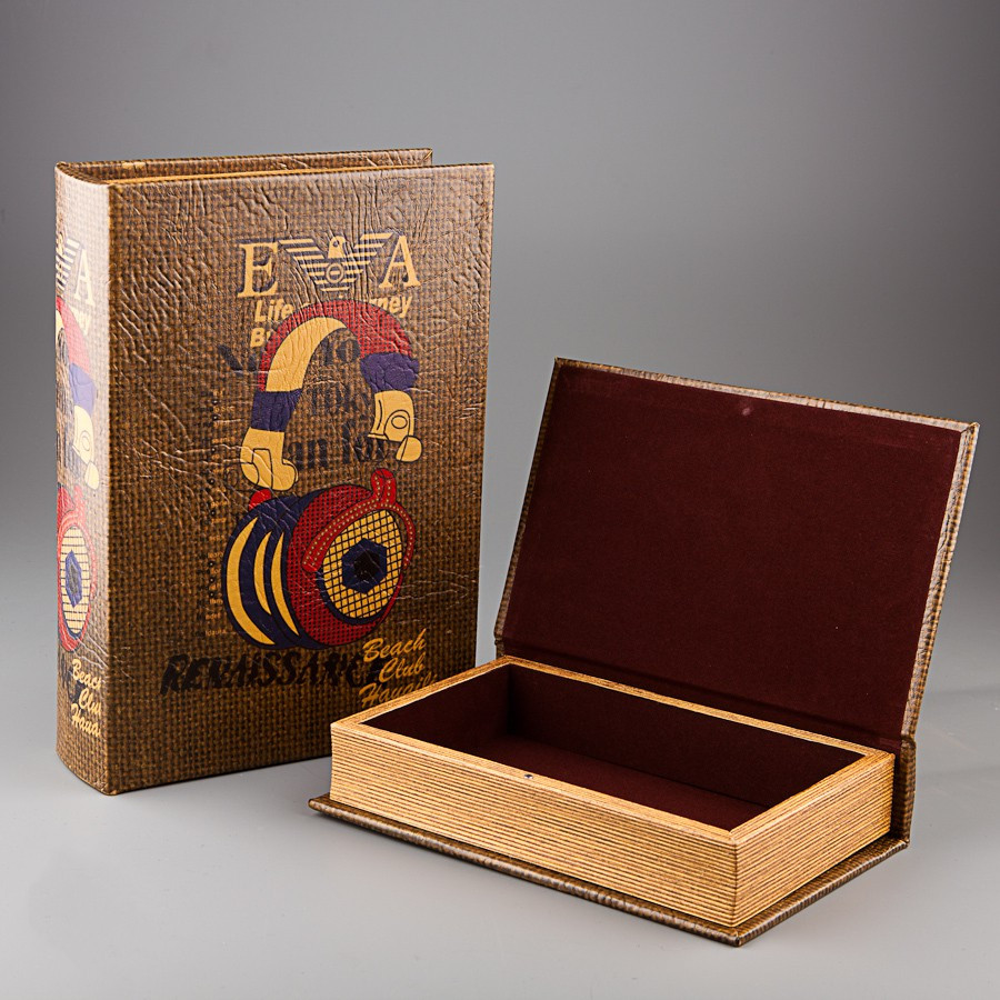 

Книга в виде шкатулки Радиокнига 21х30х7 см Veronese AL46453