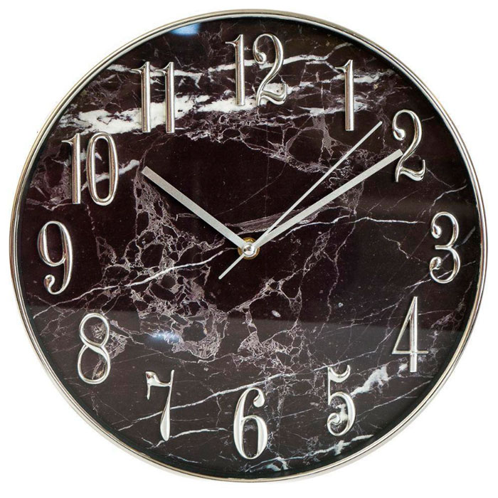 

Настенные часы Мрамор Вlack 30 см Veronese AL31446