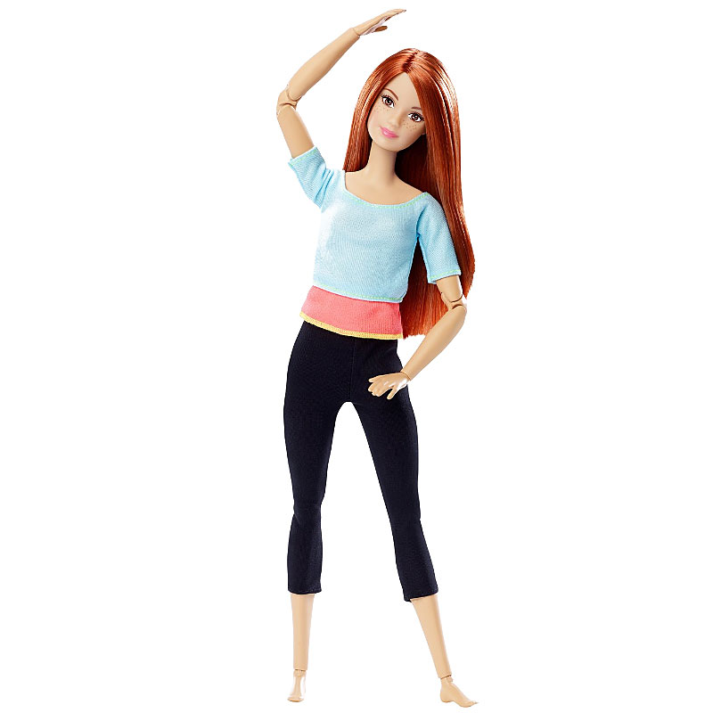 

Барби кукла Безграничные движения с красно рыжими волосами Mattel IR33554