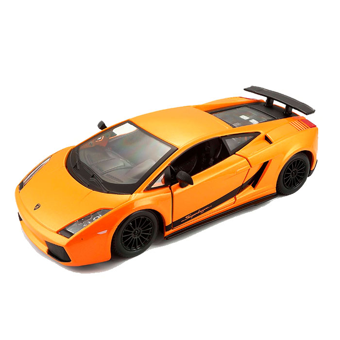 

Модель машинки Lamborghini Gallardo Superleggera 2007 Orange 1:24 Bburago OL32853