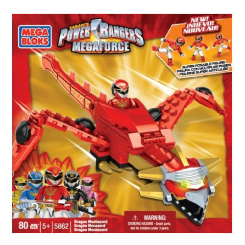 

Конструктор Power Rangers Megaforce Зорд Дракон Mega Bloks IR33530