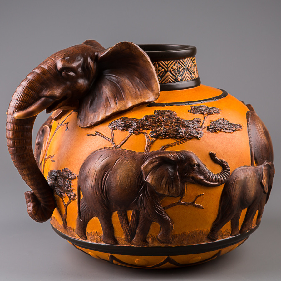 

Ваза Слоны 26 см Veronese AL45653