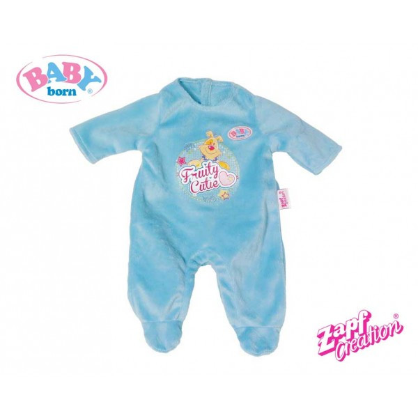 

Комбинезон для куклы Baby Born «Голубой велюровый бодик» Zapf Creation OL27769