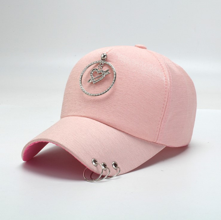 

Кепка Jsstore Сердце Розовая с Кольцами