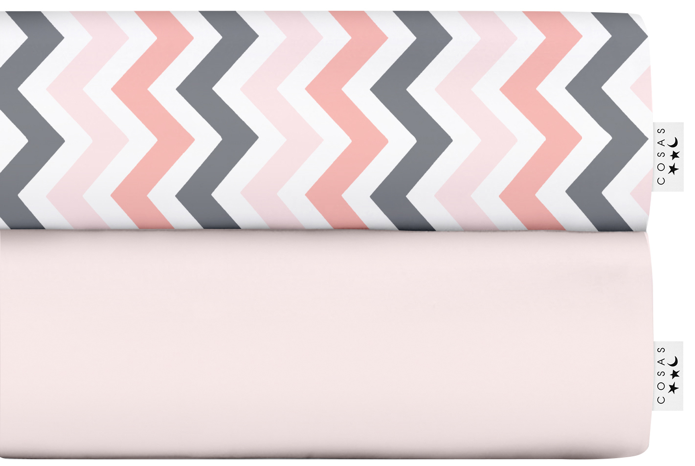 

Набор простыней Cosas Set Sheet Rose Zig Grey Rose 155х240 2 шт