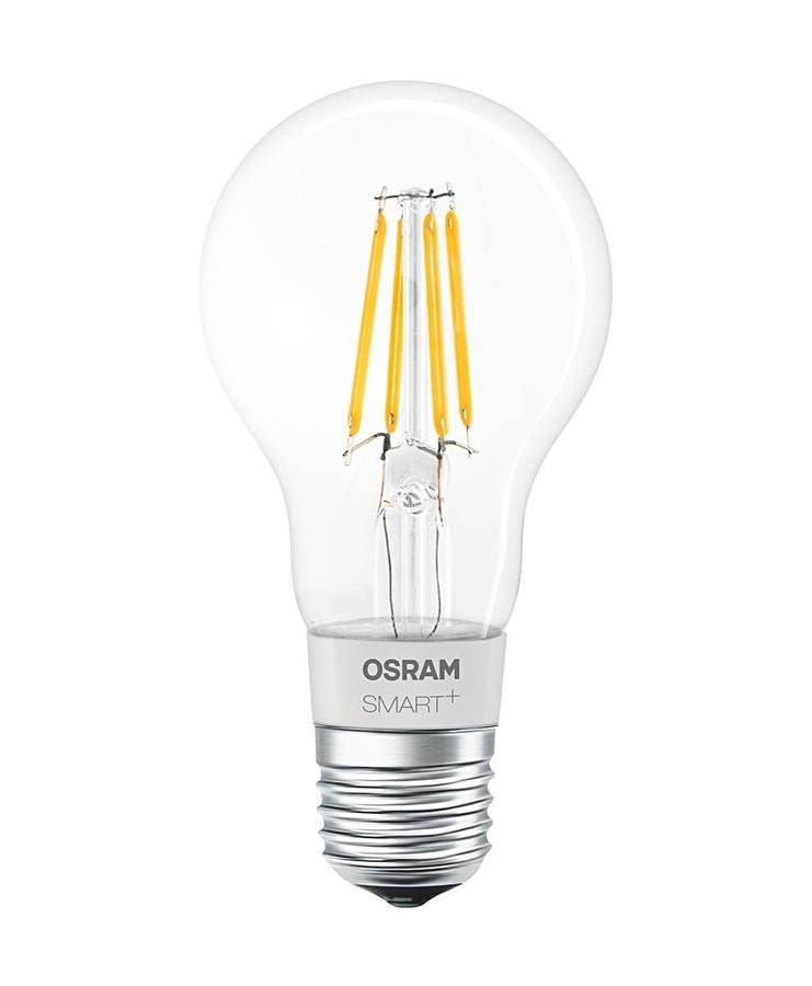 

Лампа светодиодная OSRAM SMART LED Е27 5.5W 2700K 220V A60 FILAMENT Bluetooth