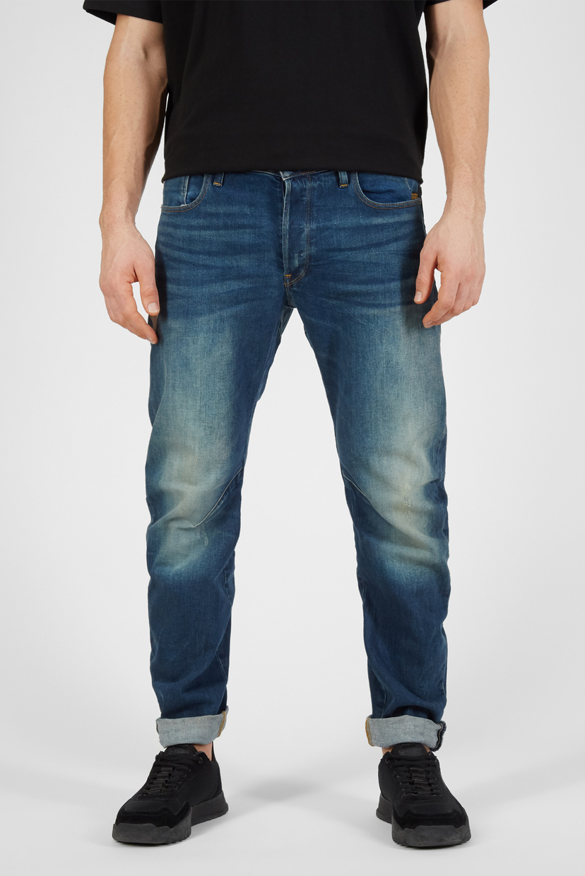 

Мужские синие джинсы Arc 3D Slim Wokkie AW G-Star RAW 28-32 D17712,C052