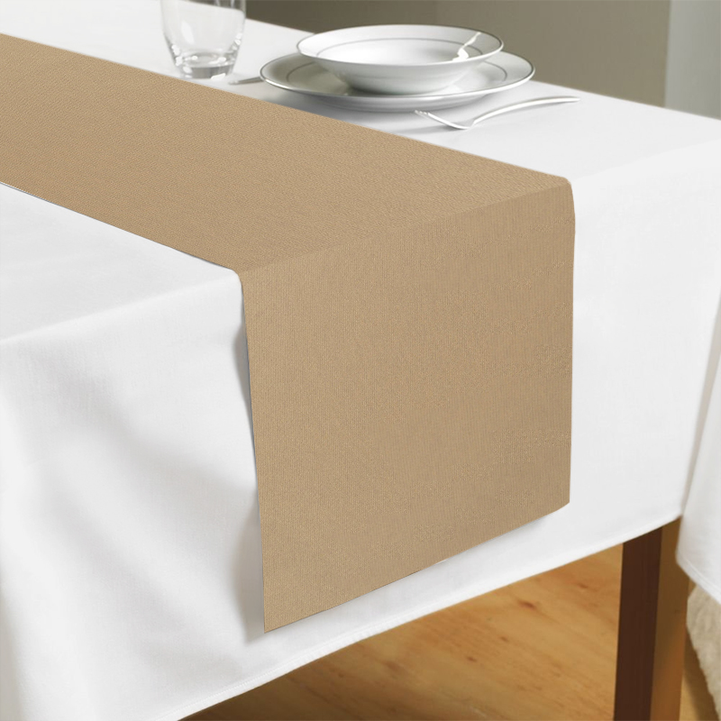 

Дорожка на стол (раннер) Time Textile Kanzas Beige Бежевый TT129336-r 40x280