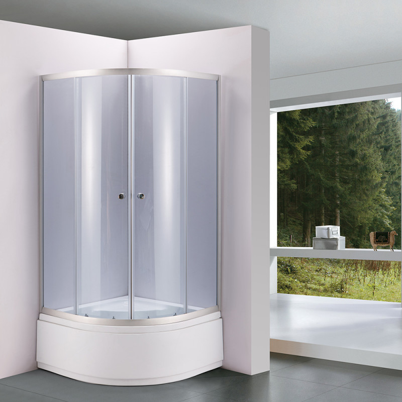 

Душова кабіна Lidz ŁATWA SC90x90.SAT.HIGH.GR високий піддон тоноване скло 4 мм (SD00039846)