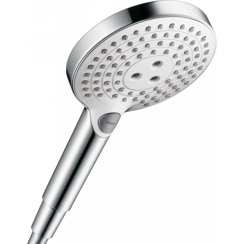 

Лійка для душу Hansgrohe Raindance Select S 120 3jet Chrome/White (26530400)