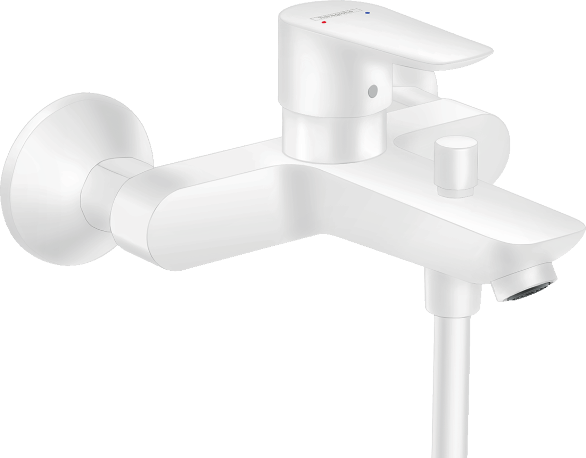 

Змішувач для ванни Hansgrohe Talis E Matt White (71740700)