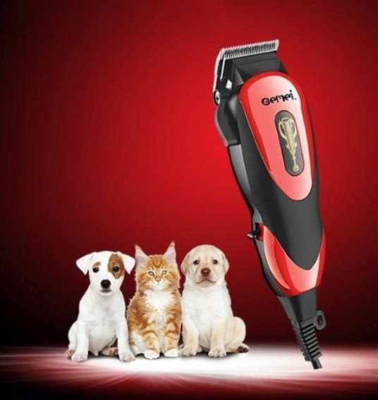 

Машинка GM-1023 для стрижки животных в домашних условиях Gemei AY27281