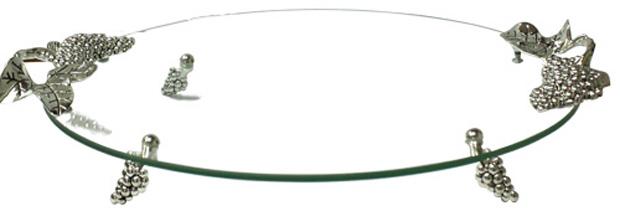 

Блюдо LeGrapes овальное декоративное с ручками 44х30х9 см S&T DP41029
