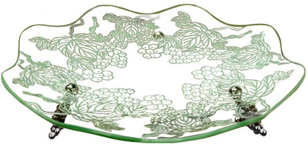 

Блюдо Flowers круглое с декором диаметр 30 см S&T DP41026