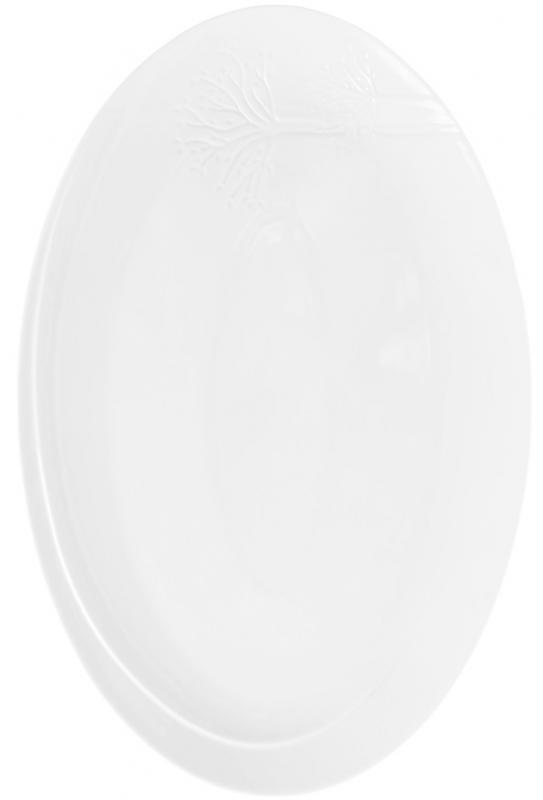 

Набор 2 фарфоровых блюда City Дерево овальные 35х22 см (белый фарфор) Bona DP40976