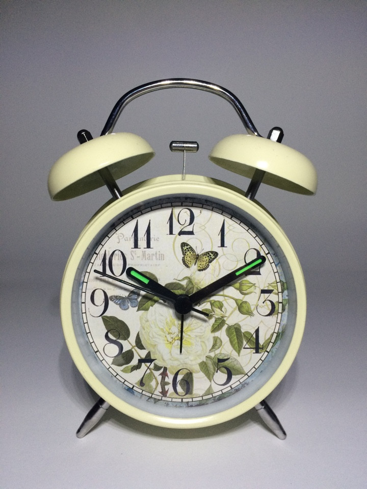 

Настольные часы с будильником «Harli Beige» Luminova SK17345