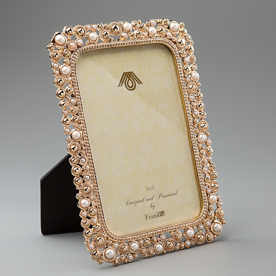 

Декоративная фоторамка Golden pearls 19х14 см Veronese AL78450