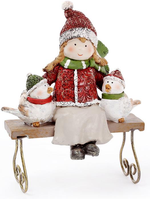 

Статуэтка Девочка с птенцами 19 см Bona DP43004