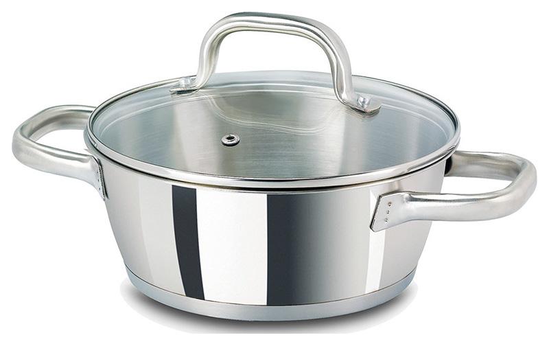 

Кастрюля Bon Chef 2л из нержавеющей стали, низкая Vitrinor DP36680
