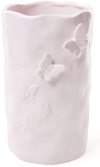 

Ваза настольная ceramic Бабочки 23 см, светло-розовая Bona DP41754