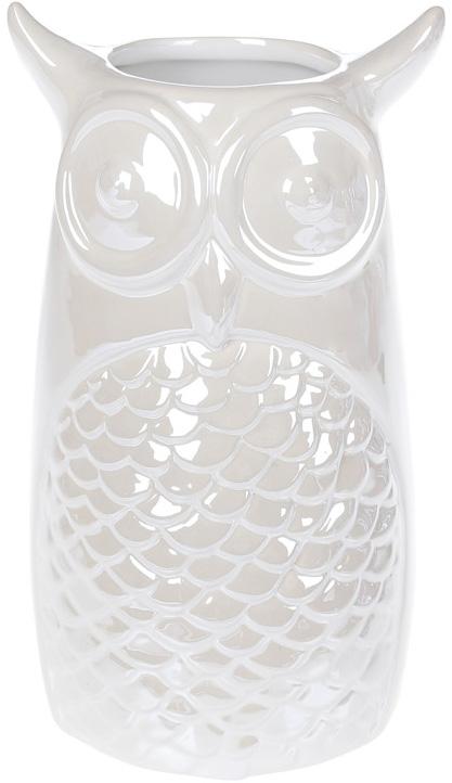 

Ваза ceramic Сова 19см, жемчужный белый Bona DP67958