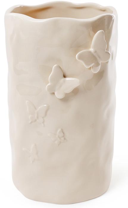 

Ваза настольная ceramic Бабочки 23 см, кремовая Bona DP41752