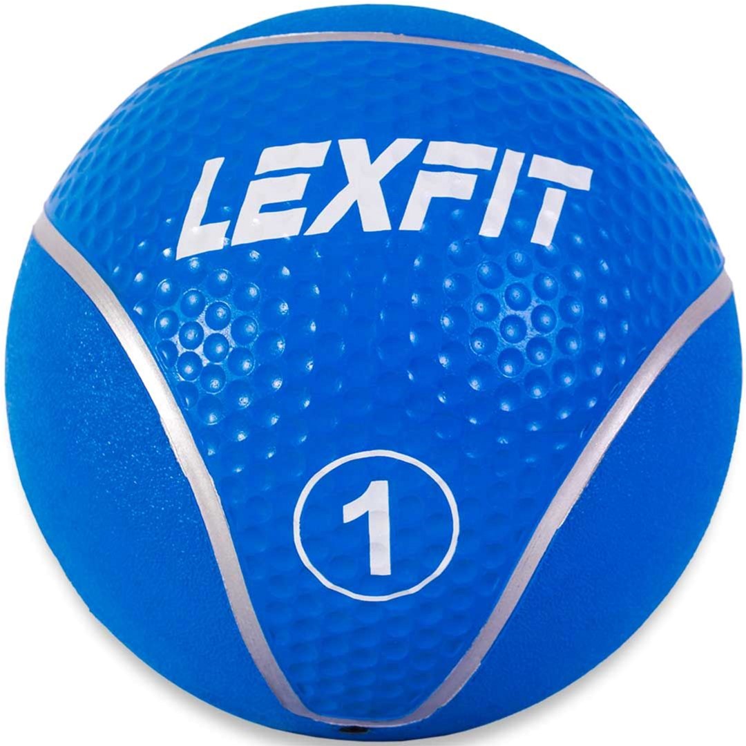 

Медбол USA Style LEXFIT d 20 см Голубой (LMB-8017-1)
