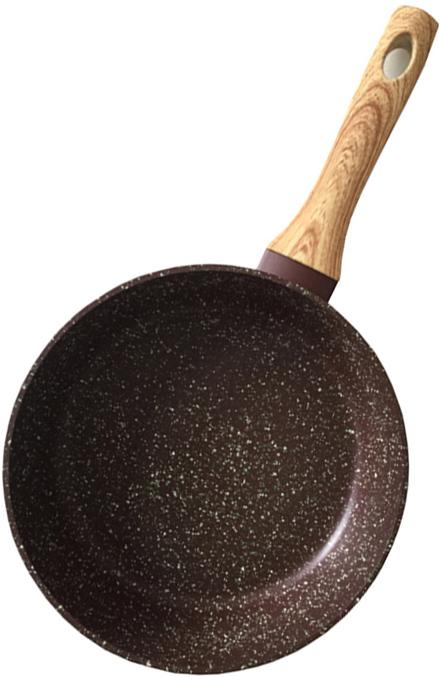 

Сковородка Mosses Stone диаметр 28см с деревянной ручкой Fissman DP36048