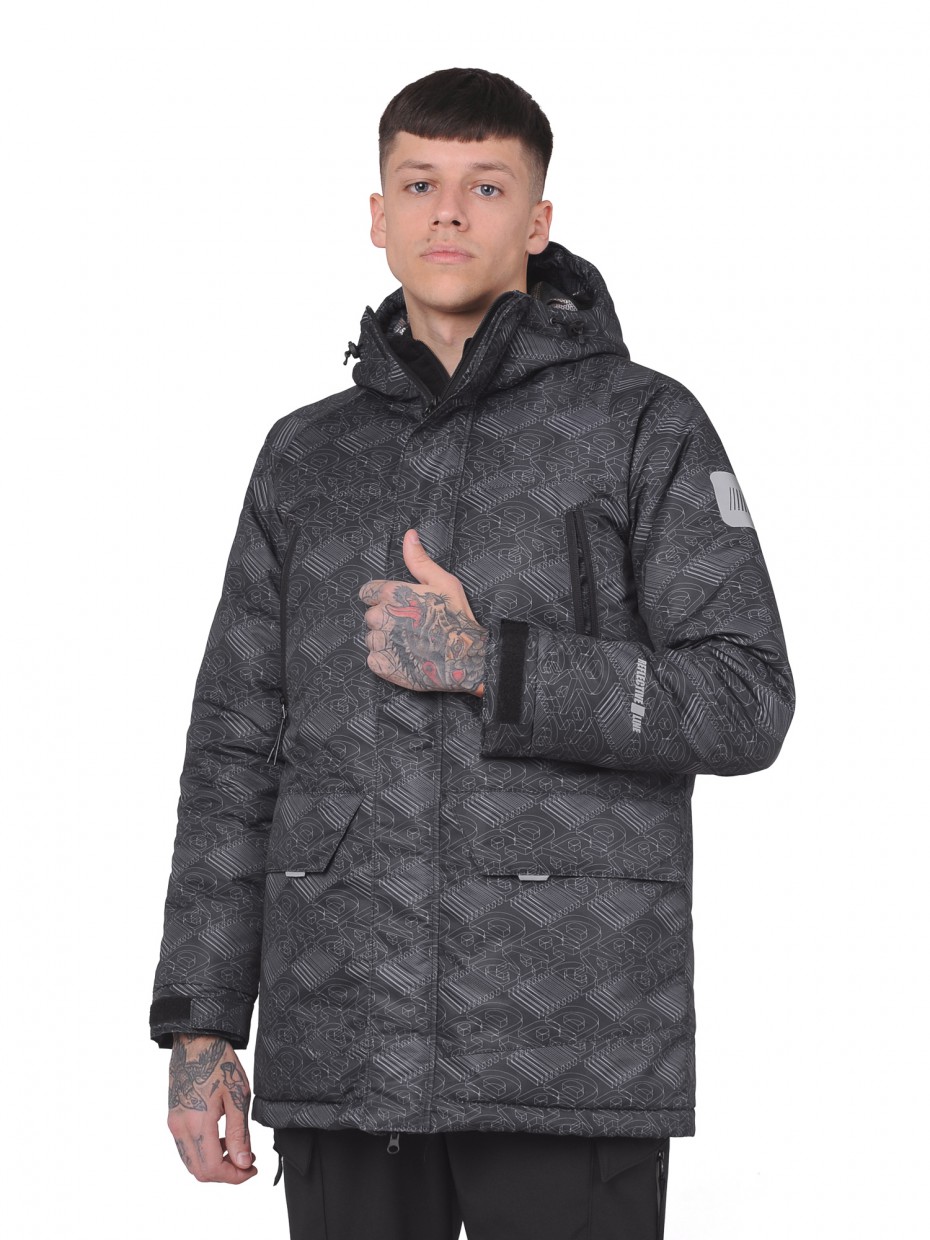 

Зимняя парка GARD MIX COLOR MOD LOGO 3D 4/20 L черный 3035