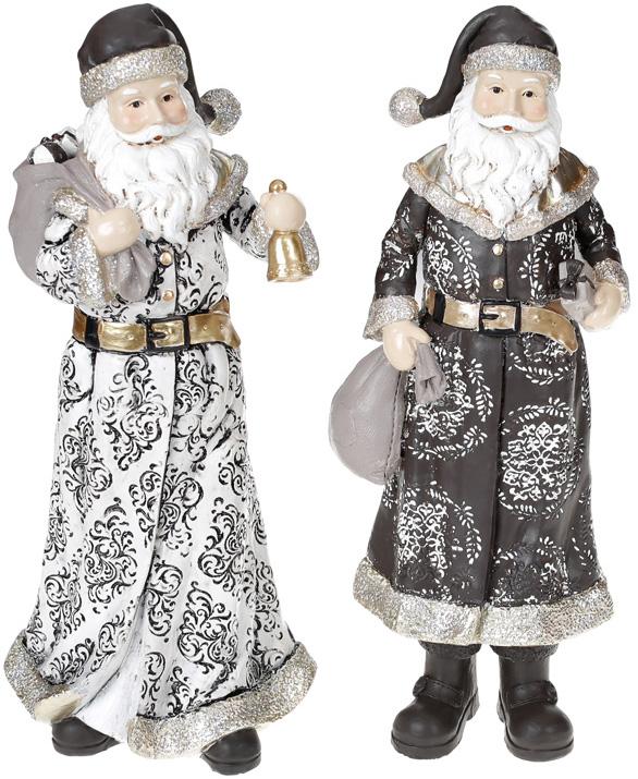 

Фигура Santa Клауса Black and 32х14.5х49.5 см, полистоун Bona DP43239