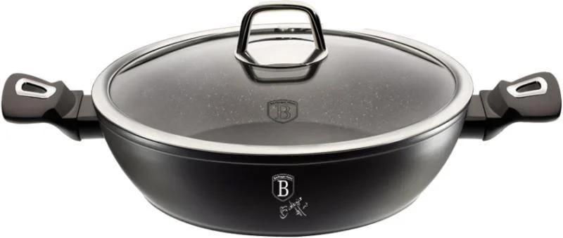 

Сковорода-сотейник с крышкой Black Silver диаметр 28см Berlinger Haus DP73377