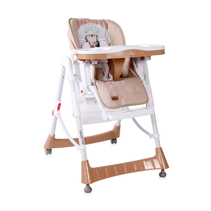 

Стульчик для кормления GUSTO beige penguin Bertoni/Lorelli BMK77400