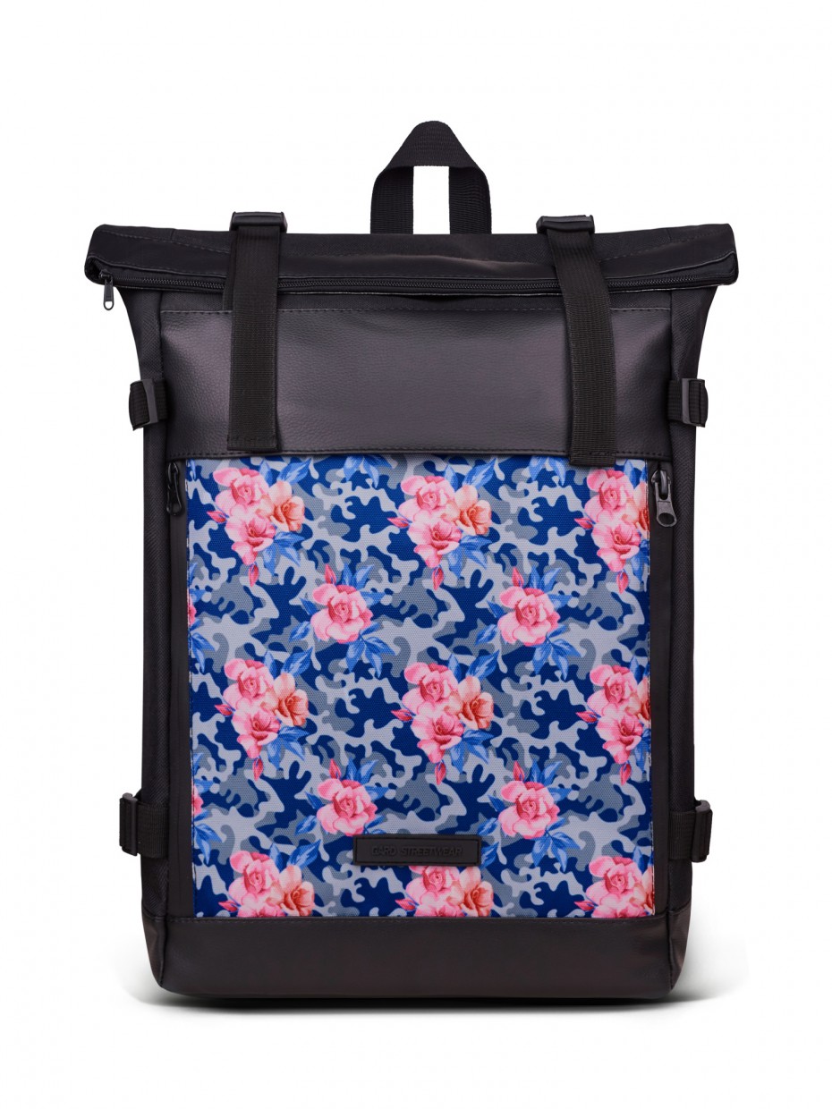 

Рюкзак GARD FLY BACKPACK камуфляж с розовыми розами 1/20 синий 1684