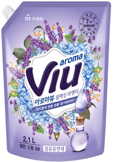 

Кондиционер смягчающий для белья Mukunghwa Fabric Softener Aroma VIU Lavender 2.1 л