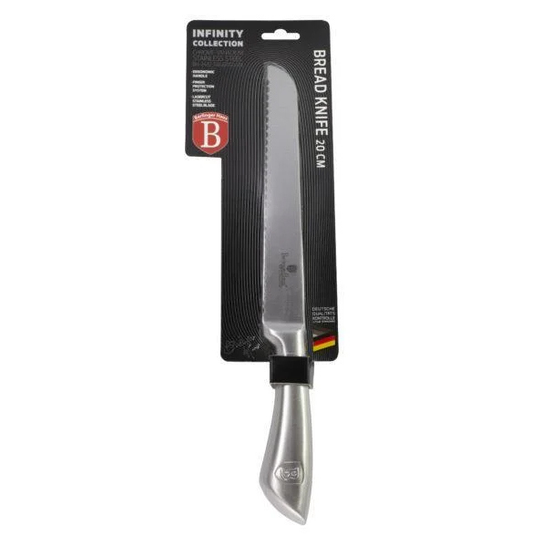 

Кухонний ніж для хліба Berlinger Haus Black Silver Collection 20 см BH-2432