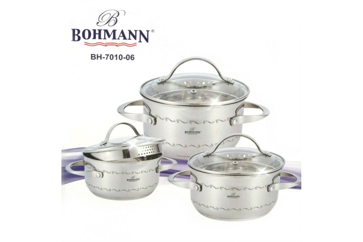 

Комплект посуду Bohmann 6 пр. BH-7010-06