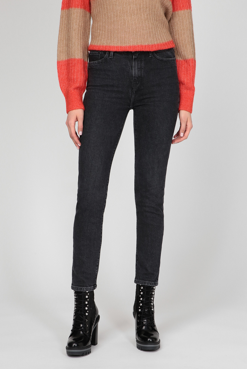 

Женские черные джинсы RIVERPOINT Tommy Hilfiger 28-30 WW0WW28822