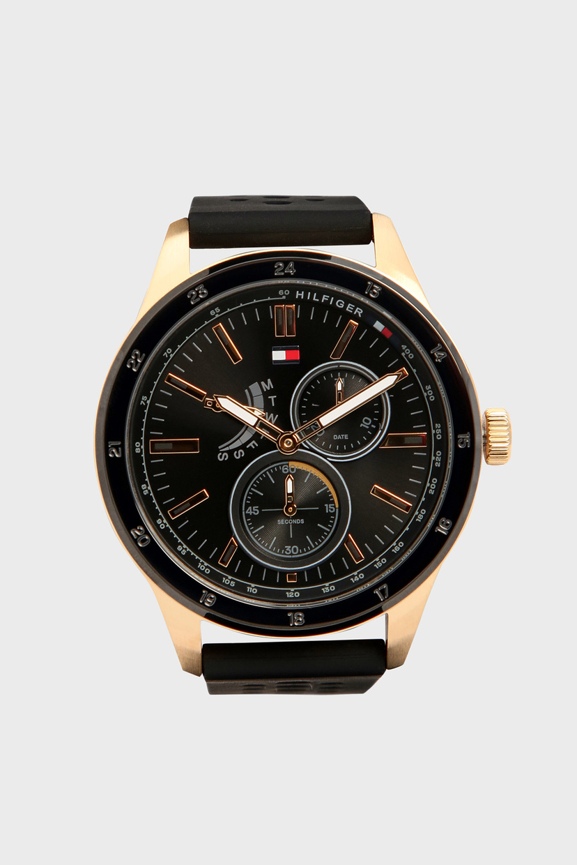 

Мужские черные часы Watches 1791636 Tommy Hilfiger OS 1791636