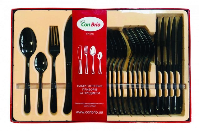

Набір столових предметів Con Brio 24 пр. ConB-3904