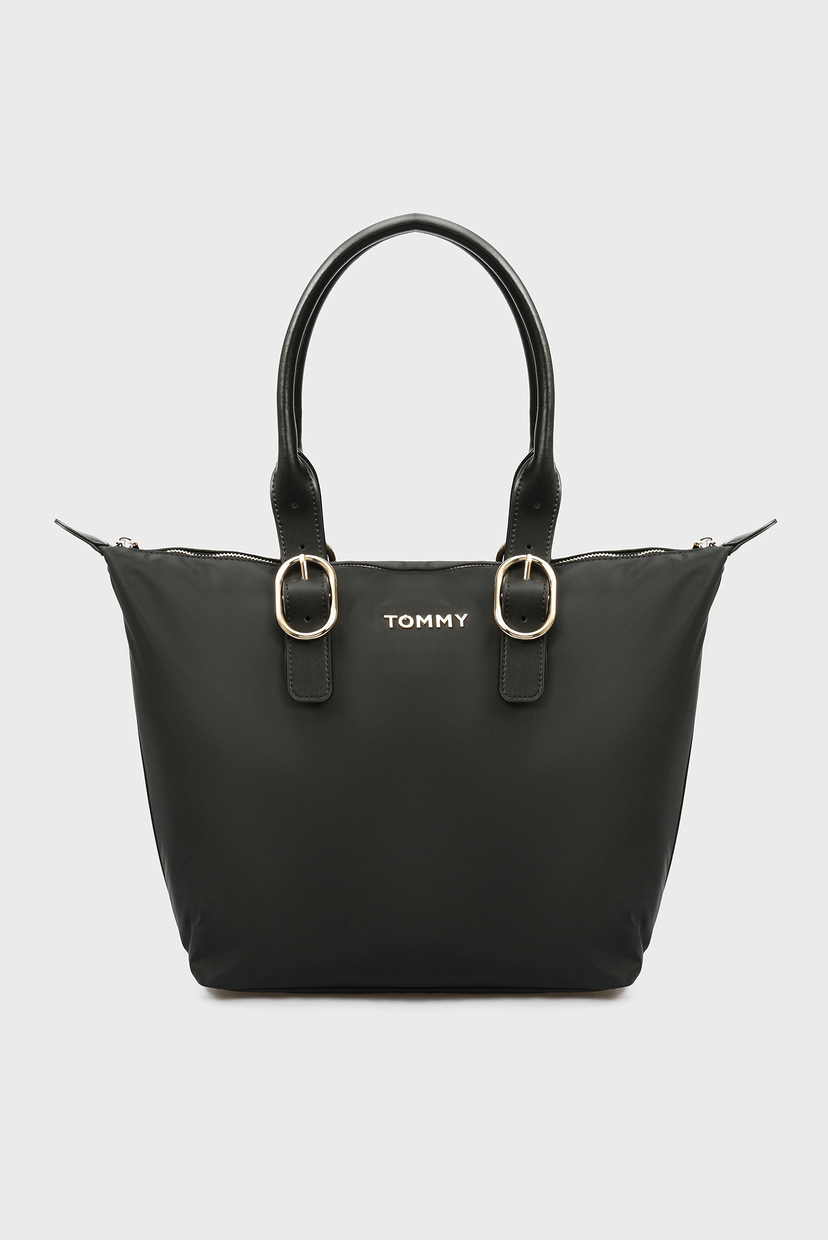 

Женская черная сумка RECYCLED NYLON TOTE Tommy Hilfiger OS AW0AW08855