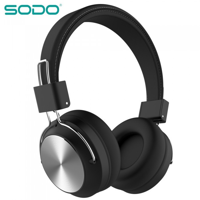 

Беспроводные Bluetooth Наушники SODO SD-1001 FM радио Чёрные