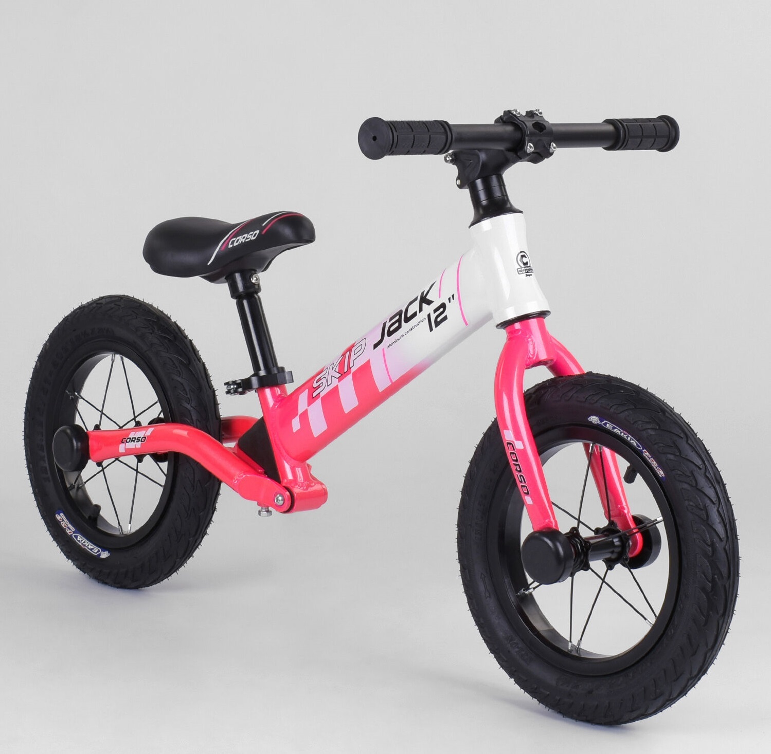 

Беговел Corso алюминиевая рама Skip Jack Pink / White (25025)
