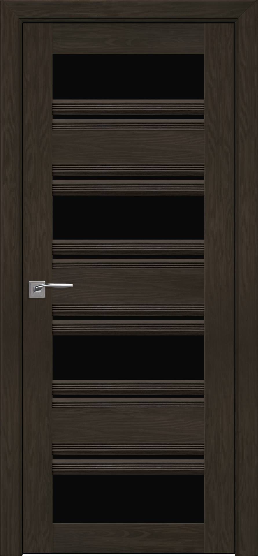 

Двери межкомнатные Новый Стиль Венеция-C2-BLK-Perla_di_Caffe (Жемчуг Кофейный) Smart Cover черное стекло 700*2000