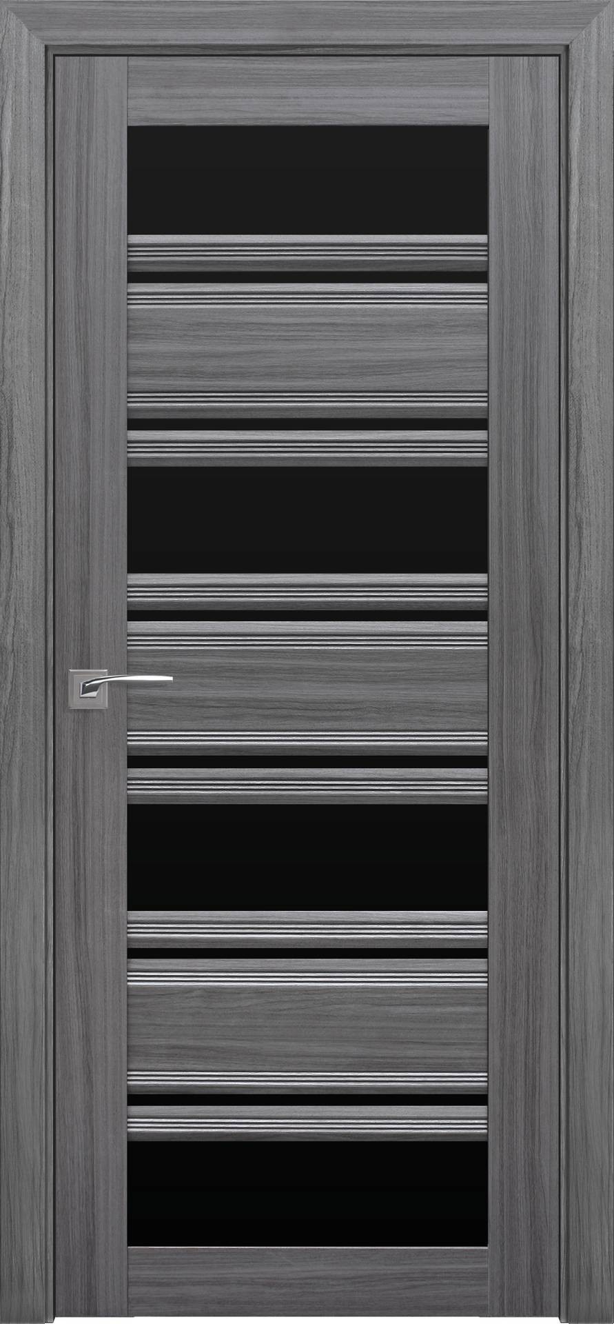 

Двери межкомнатные Новый Стиль Венеция-C2-BLK-Perla_di_Grafite (Жемчуг Графит) Smart Cover черное стекло 900*2000