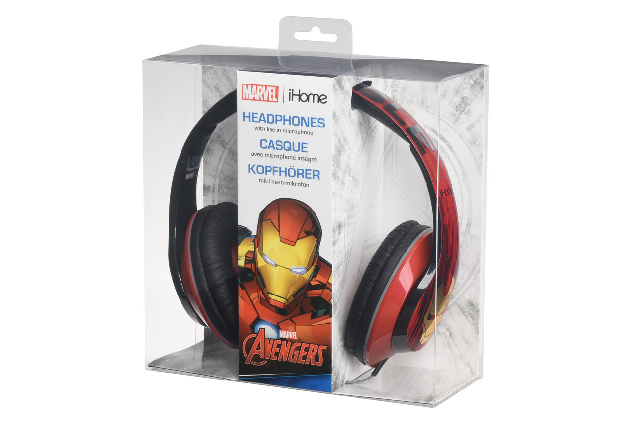 

Наушники eKids/iHome MARVEL, Iron Man, Mic (JN63VI-M40IM.11XV7)