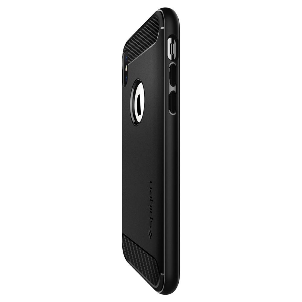 

Чехол Spigen для iPhone XS Max Rugged Armor Matte Black