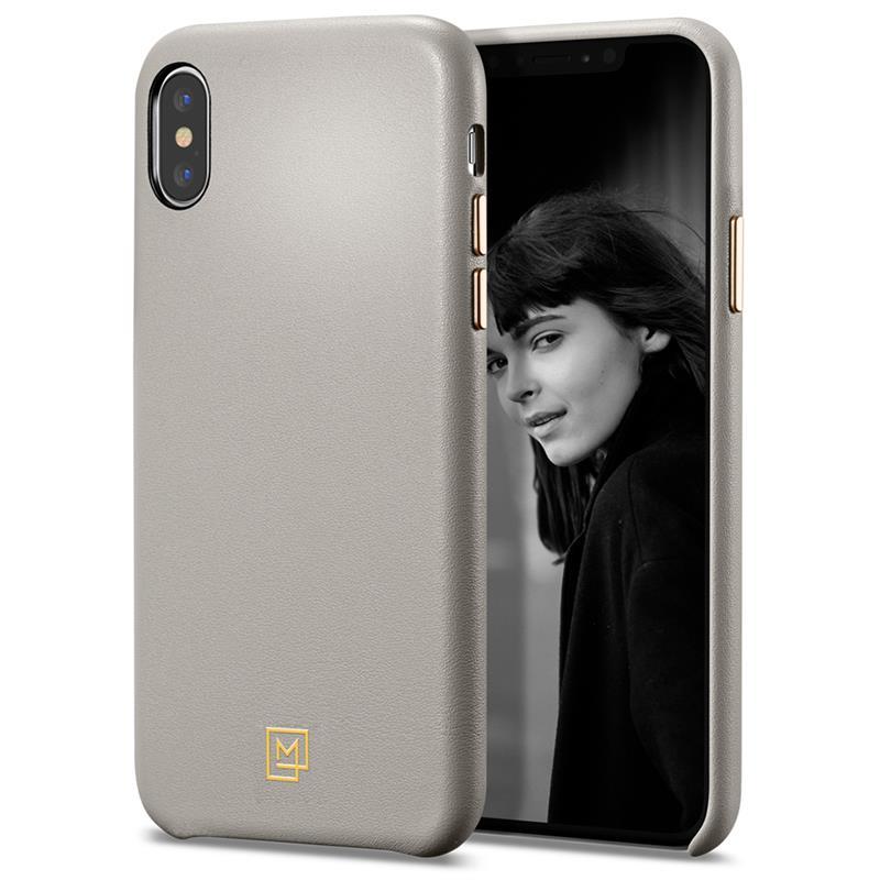

Чехол Spigen для iPhone XS/X La Manon calin Oatmeal Beige