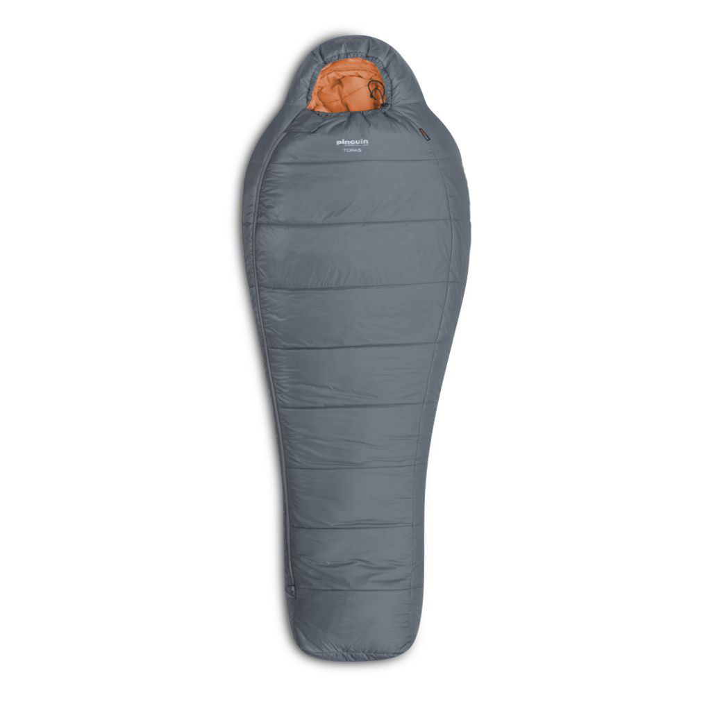 

Спальний мішок Pinguin Topas CCS 185 2020 Grey Right Zip