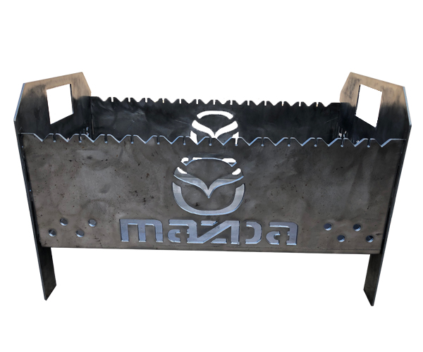 

Мангал разборной Mazda 3 мм 500х310х295 (000014)